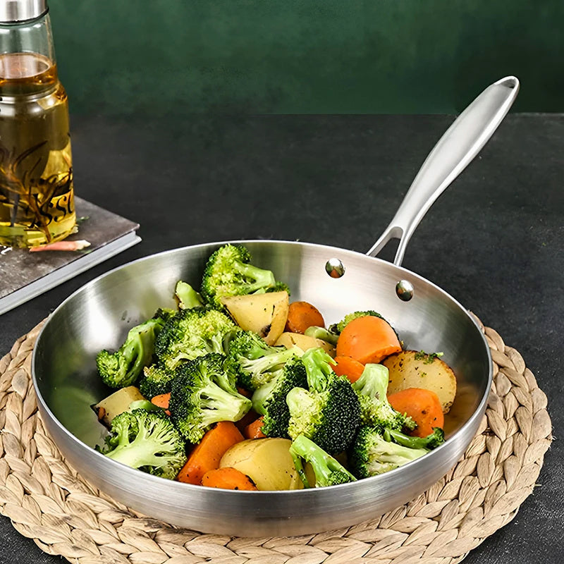 Frigideira de Aço Inox Kemorela Professional: A Escolha Perfeita para Sua Cozinha