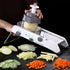 Descubra a Versatilidade do Fatiador Mandolin Ajustável Profissional 8 em 1 de Inox da KitchenCo