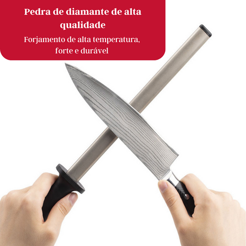 amolador de facas chaira  - Kitchen & Co.