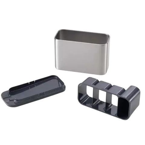 Escorredor de Talheres, Porta Talheres Inox, Organizador de Talheres, Escorredor Inox, Utensílios de Cozinha, Porta Talheres com Compartimentos, Cozinha Organizada