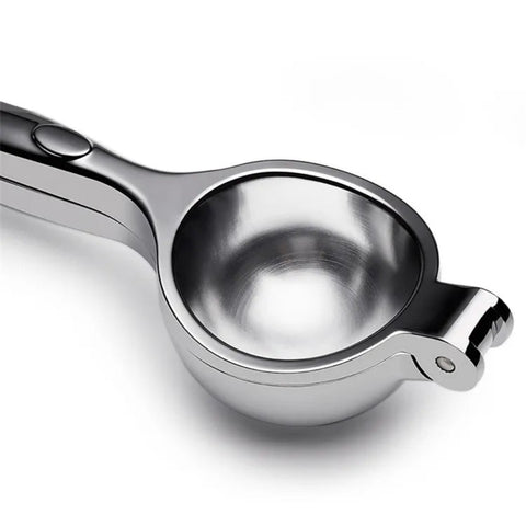Espremedor de Limão, Espremedor Manual de Limão, Espremedor de Frutas, Espremedor de Limão Inox, Utensílio para Cozinha, Extrator de Suco Manual, Espremedor de Limão Resistente, Acessório para Cozinha, Espremedor de Zinco, Ferramenta para Suco