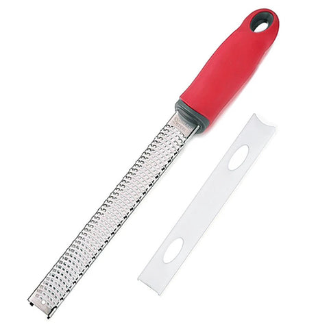 Ralador MicrRalador Inox, Ralador Zester, Microplane Inox, Ralador Fino, Ralador Profissional, Ralador Para Queijo, Ralador Para Limão, Utensílios de Cozinha Inox, Ralador Gourmet, Zester Inox Profissionaloplane Zester- Kitchen & Co