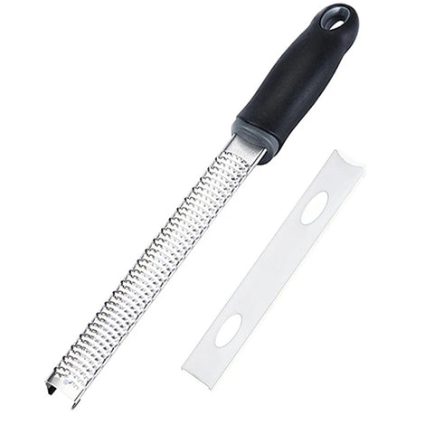 Ralador Inox, Ralador Zester, Microplane Inox, Ralador Fino, Ralador Profissional, Ralador Para Queijo, Ralador Para Limão, Utensílios de Cozinha Inox, Ralador Gourmet, Zester Inox Profissional