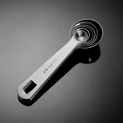 Conjunto de Colher Medidora Inox - Kitchen & Co