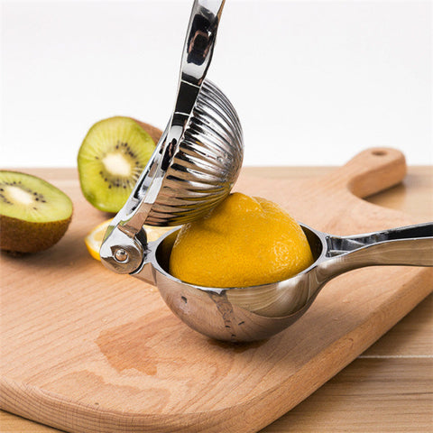 Espremedor de Limão, Espremedor Manual de Limão, Espremedor de Frutas, Espremedor de Limão Inox, Utensílio para Cozinha, Extrator de Suco Manual, Espremedor de Limão Resistente, Acessório para Cozinha, Espremedor de Zinco, Ferramenta para Suco