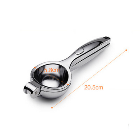 Espremedor de Limão, Espremedor Manual de Limão, Espremedor de Frutas, Espremedor de Limão Inox, Utensílio para Cozinha, Extrator de Suco Manual, Espremedor de Limão Resistente, Acessório para Cozinha, Espremedor de Zinco, Ferramenta para Suco