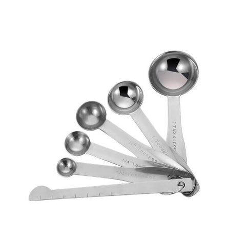 Conjunto colheres medidores copos medidores inox - Kitchen & co