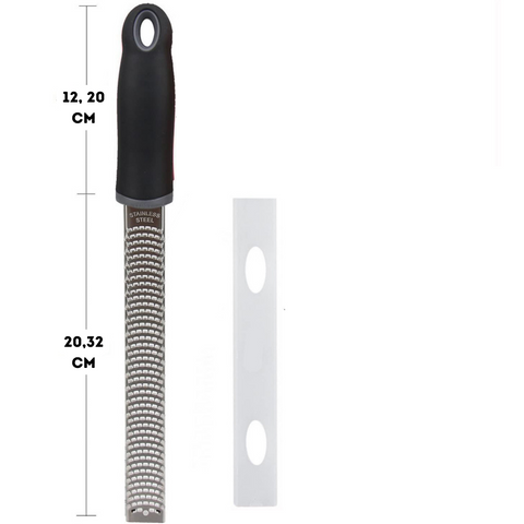 Ralador Inox, Ralador Zester, Microplane Inox, Ralador Fino, Ralador Profissional, Ralador Para Queijo, Ralador Para Limão, Utensílios de Cozinha Inox, Ralador Gourmet, Zester Inox Profissional