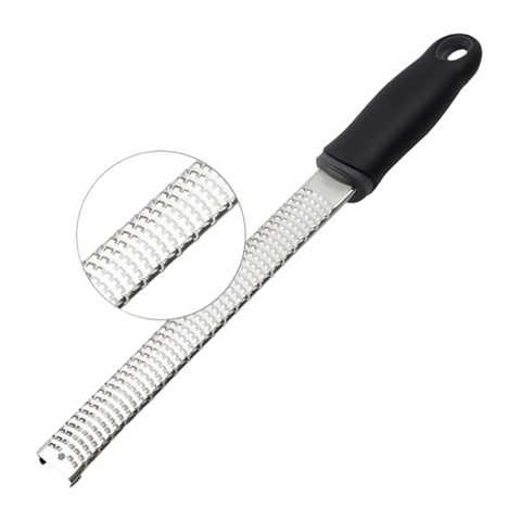 Ralador Inox, Ralador Zester, Microplane Inox, Ralador Fino, Ralador Profissional, Ralador Para Queijo, Ralador Para Limão, Utensílios de Cozinha Inox, Ralador Gourmet, Zester Inox Profissional
