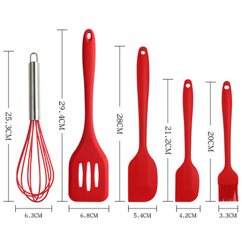 Utensilíos de Silicone - Kitchen & Co